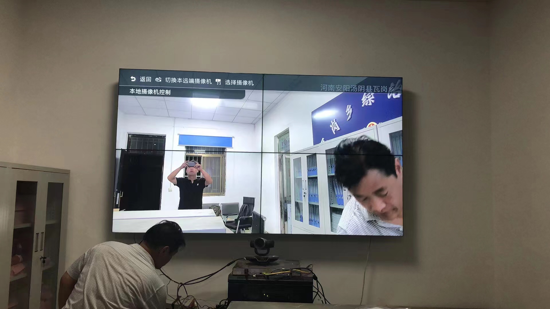 拼接屏案例
